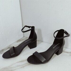 amazon black dress sandals NEW $90 SIZE 12 Naturalizer Taimi Strappy Mid Heel Slingback Dress Sandals